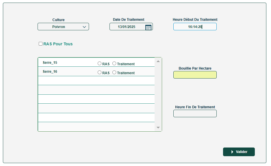 logiciel de gestion phytosanitaire - Hortilog