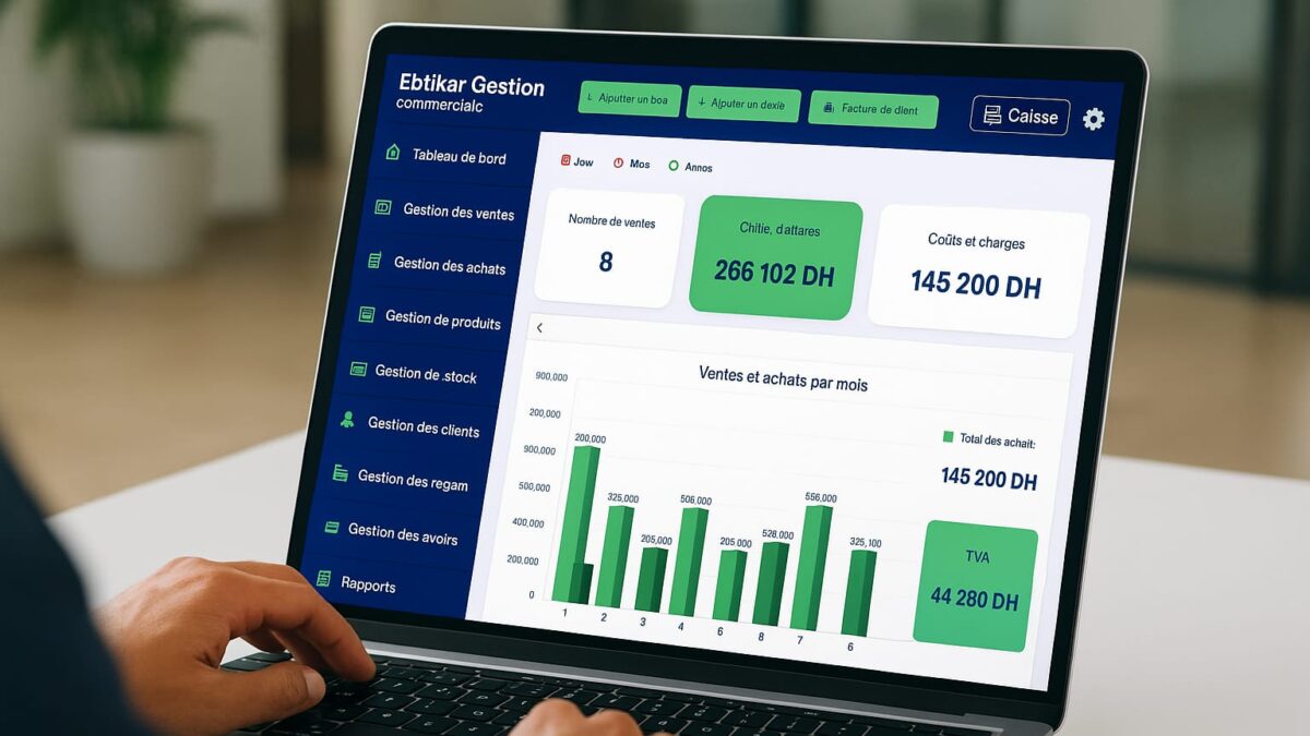 logiciel de gestion commerciale au maroc