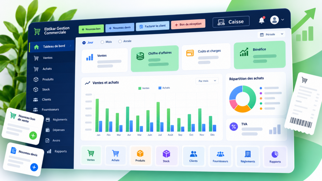 LOGICIEL GESTION COMMERCIAL MAROC